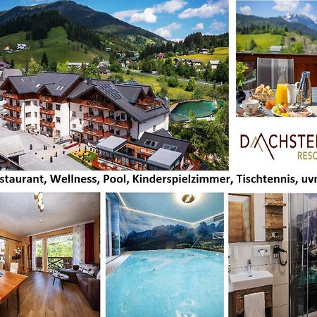 Apart- Und Wellnesshotel Dachsteinresort Russbach am Pass Gschutt Bagian luar foto