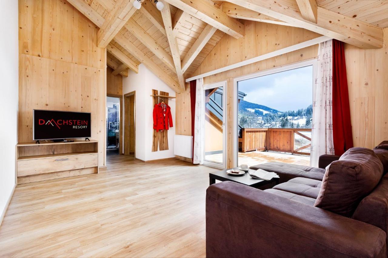 Apart- Und Wellnesshotel Dachsteinresort Russbach am Pass Gschutt Bagian luar foto
