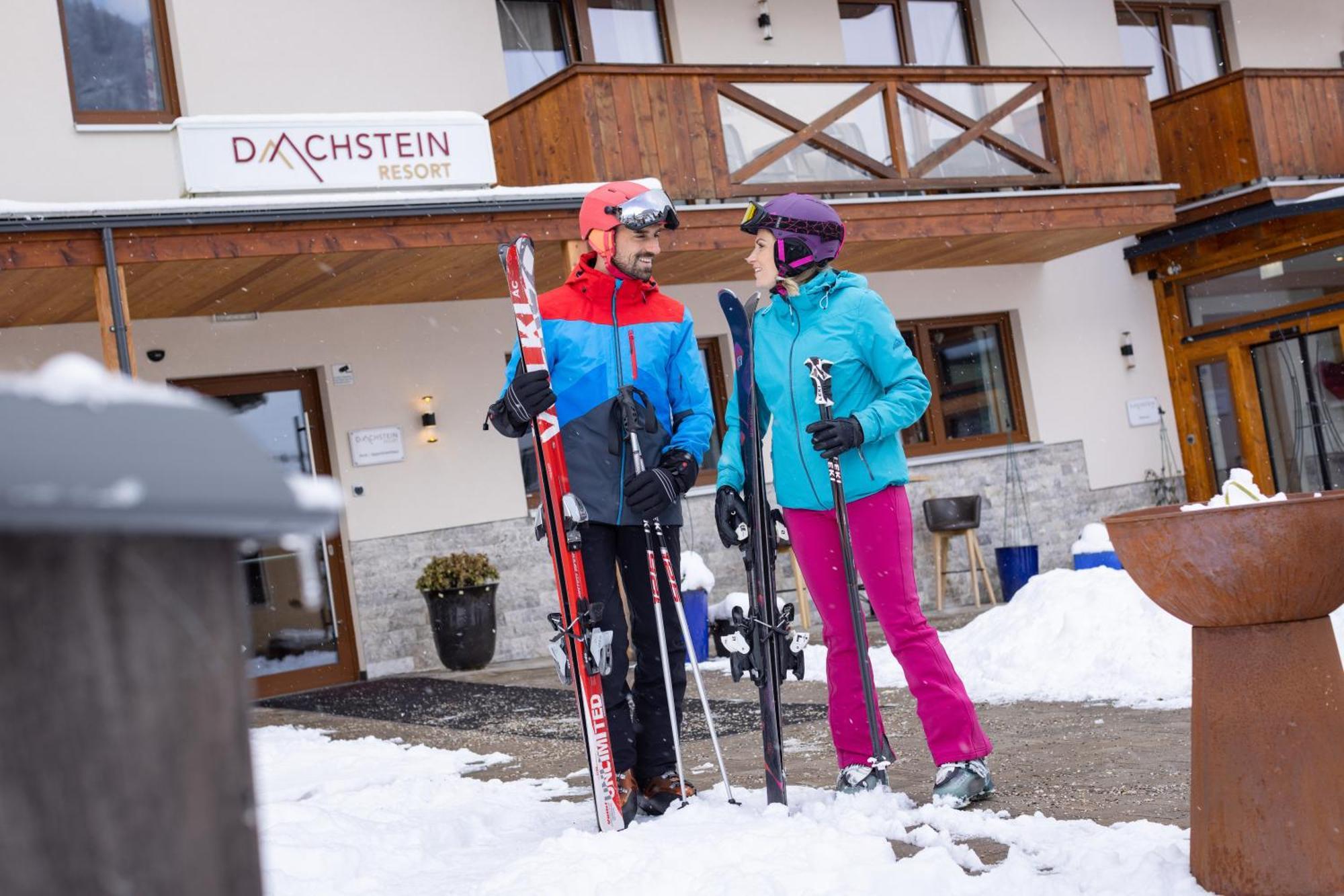 Apart- Und Wellnesshotel Dachsteinresort Russbach am Pass Gschutt Bagian luar foto