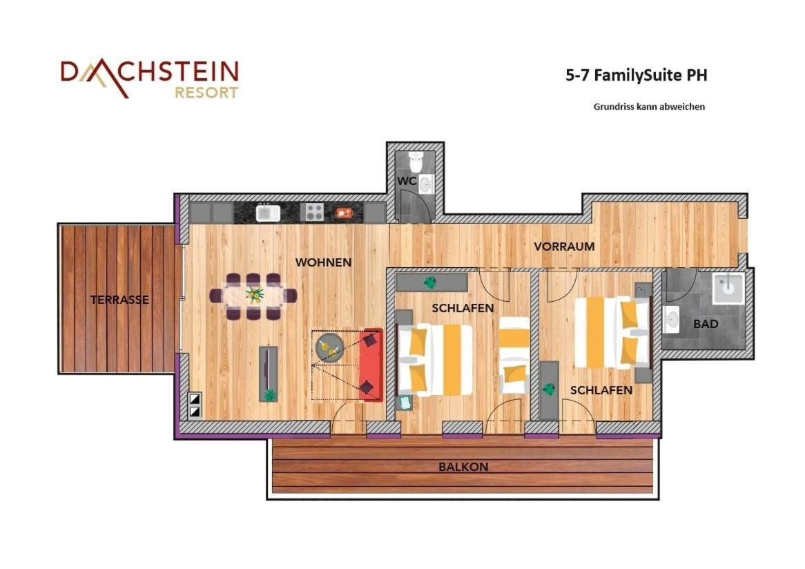 Apart- Und Wellnesshotel Dachsteinresort Russbach am Pass Gschutt Bagian luar foto
