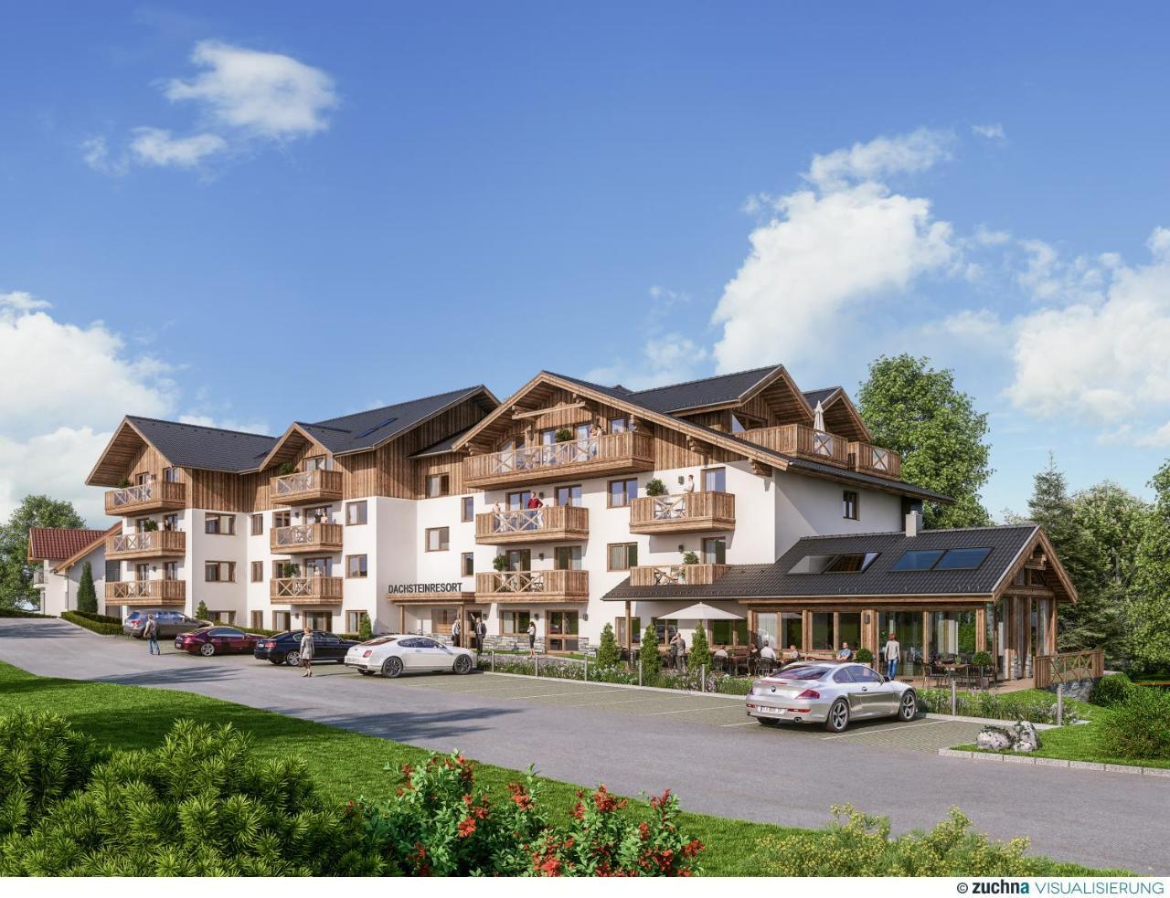 Apart- Und Wellnesshotel Dachsteinresort Russbach am Pass Gschutt Bagian luar foto
